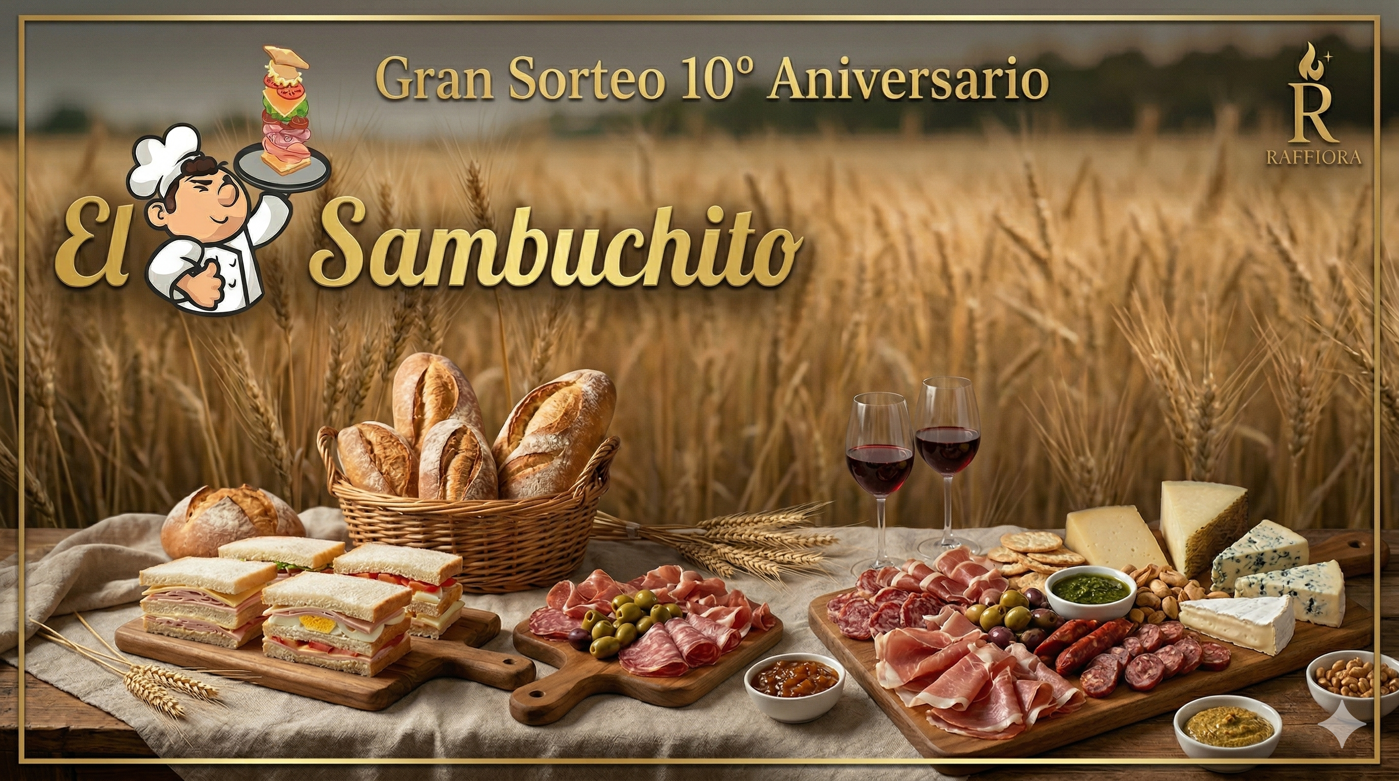 🎉 Gran Sorteo Aniversario – El Sambuchito celebra 10 años 🎉